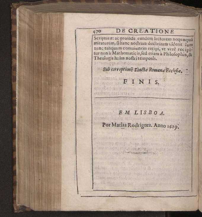 Collecta astronomica, ex doctrina. P. Christophori Borri, mediolanensis, ex Societate Iesu. De tribus caelis. Aereo, sydereo, empyreo. Iussu, et studio domini D. Gregorii de Castelbranco comitis Villae Nouae, ... 261