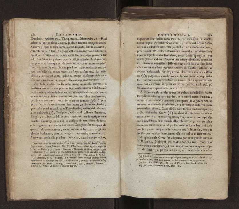 Compendio de botanica ou nooens elementares desta sciencia, segundo os melhores escritores modernos, expostas na lingua portugueza por Felix Avellar Brotero. Tomo Primeiro [- segundo] 24