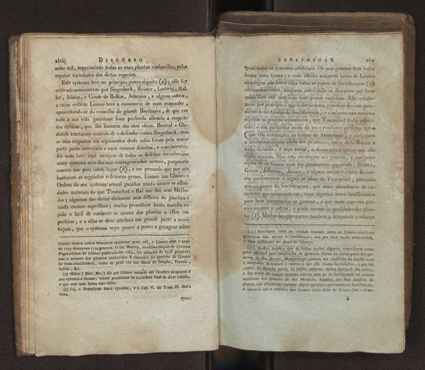 Compendio de botanica ou nooens elementares desta sciencia, segundo os melhores escritores modernos, expostas na lingua portugueza por Felix Avellar Brotero. Tomo Primeiro [- segundo] 26