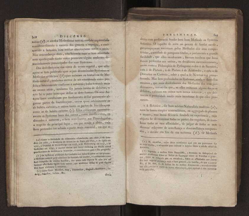 Compendio de botanica ou nooens elementares desta sciencia, segundo os melhores escritores modernos, expostas na lingua portugueza por Felix Avellar Brotero. Tomo Primeiro [- segundo] 34