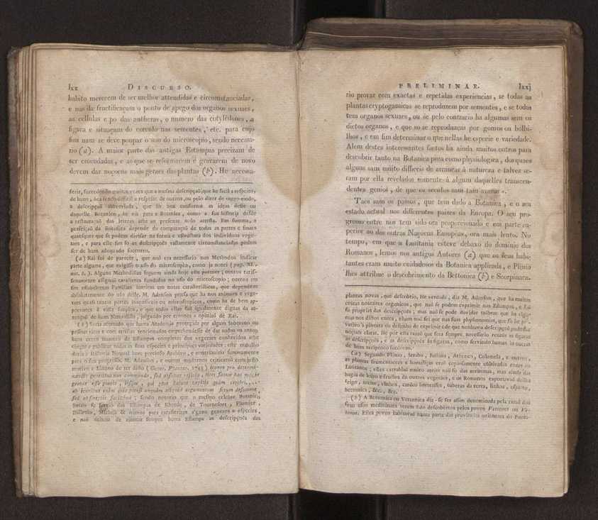 Compendio de botanica ou nooens elementares desta sciencia, segundo os melhores escritores modernos, expostas na lingua portugueza por Felix Avellar Brotero. Tomo Primeiro [- segundo] 37