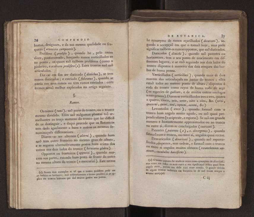 Compendio de botanica ou nooens elementares desta sciencia, segundo os melhores escritores modernos, expostas na lingua portugueza por Felix Avellar Brotero. Tomo Primeiro [- segundo] 58