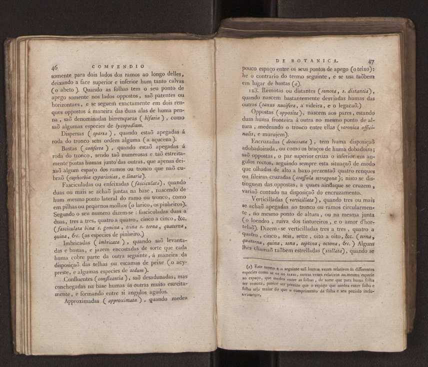 Compendio de botanica ou no�oens elementares desta sciencia, segundo os melhores escritores modernos, expostas na lingua portugueza por Felix Avellar Brotero. Tomo Primeiro [- segundo] 63