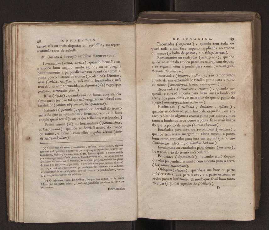 Compendio de botanica ou nooens elementares desta sciencia, segundo os melhores escritores modernos, expostas na lingua portugueza por Felix Avellar Brotero. Tomo Primeiro [- segundo] 64