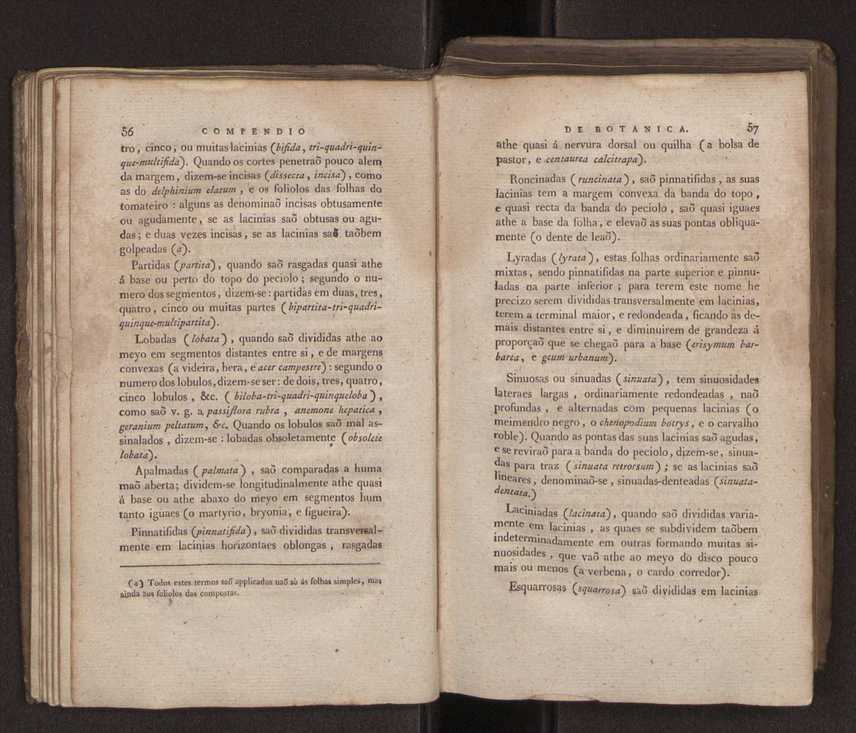 Compendio de botanica ou nooens elementares desta sciencia, segundo os melhores escritores modernos, expostas na lingua portugueza por Felix Avellar Brotero. Tomo Primeiro [- segundo] 68