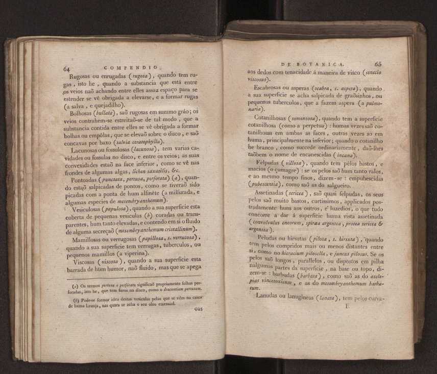 Compendio de botanica ou nooens elementares desta sciencia, segundo os melhores escritores modernos, expostas na lingua portugueza por Felix Avellar Brotero. Tomo Primeiro [- segundo] 72