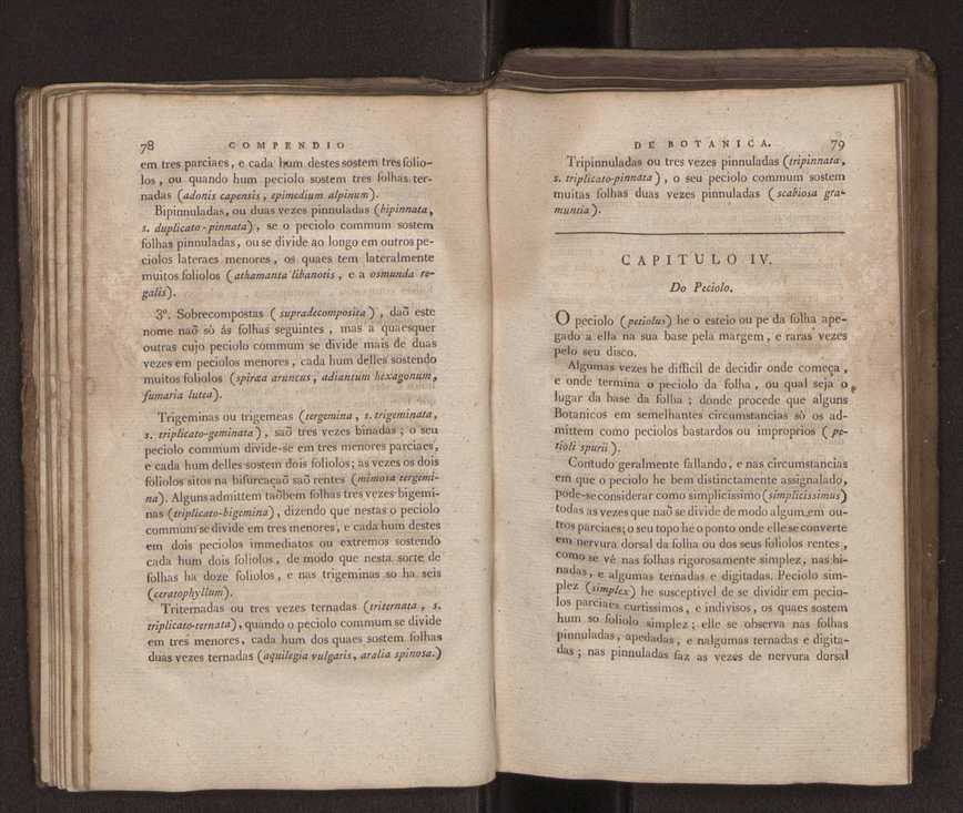 Compendio de botanica ou nooens elementares desta sciencia, segundo os melhores escritores modernos, expostas na lingua portugueza por Felix Avellar Brotero. Tomo Primeiro [- segundo] 79