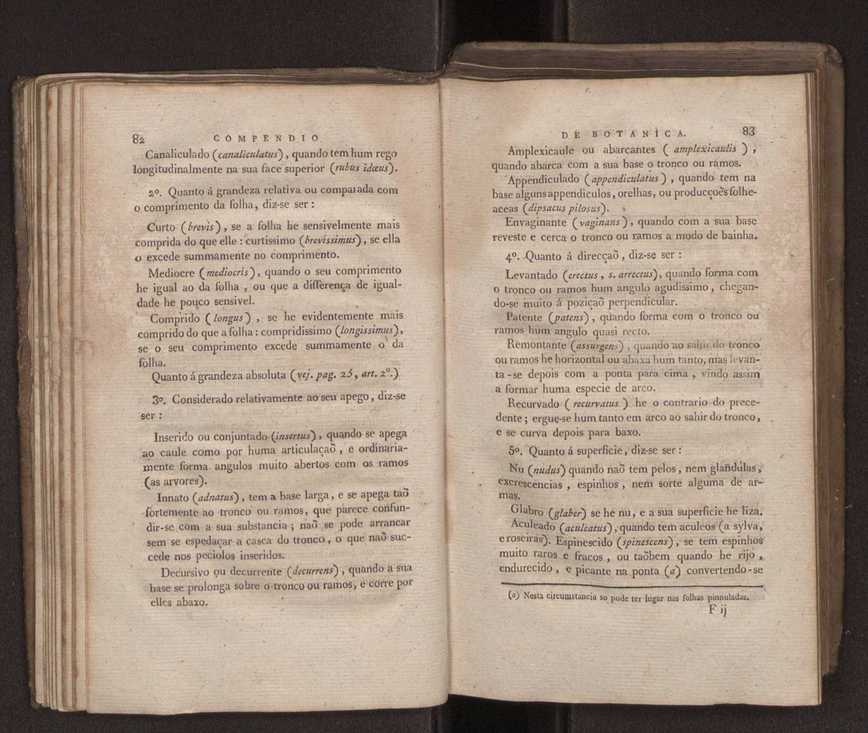 Compendio de botanica ou nooens elementares desta sciencia, segundo os melhores escritores modernos, expostas na lingua portugueza por Felix Avellar Brotero. Tomo Primeiro [- segundo] 81