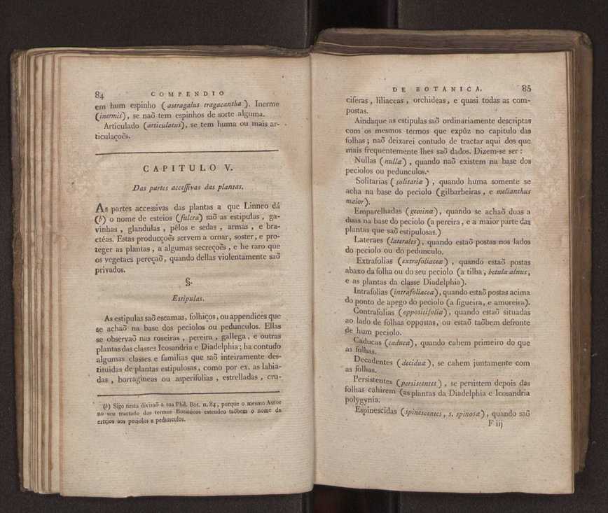 Compendio de botanica ou nooens elementares desta sciencia, segundo os melhores escritores modernos, expostas na lingua portugueza por Felix Avellar Brotero. Tomo Primeiro [- segundo] 82