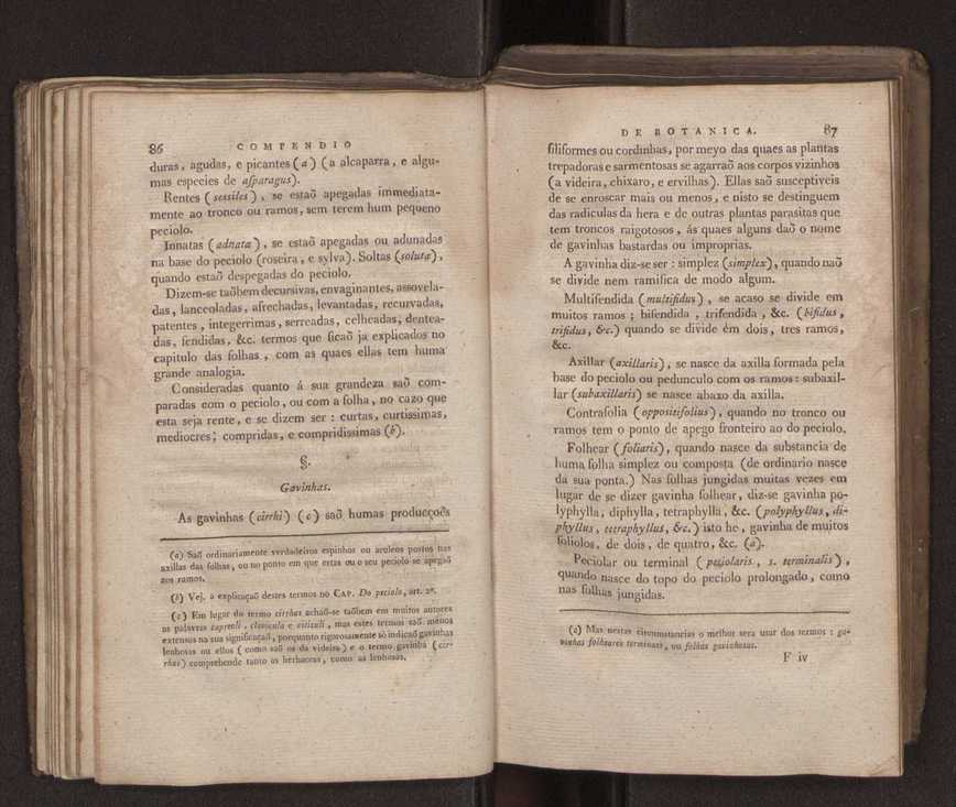 Compendio de botanica ou no�oens elementares desta sciencia, segundo os melhores escritores modernos, expostas na lingua portugueza por Felix Avellar Brotero. Tomo Primeiro [- segundo] 83