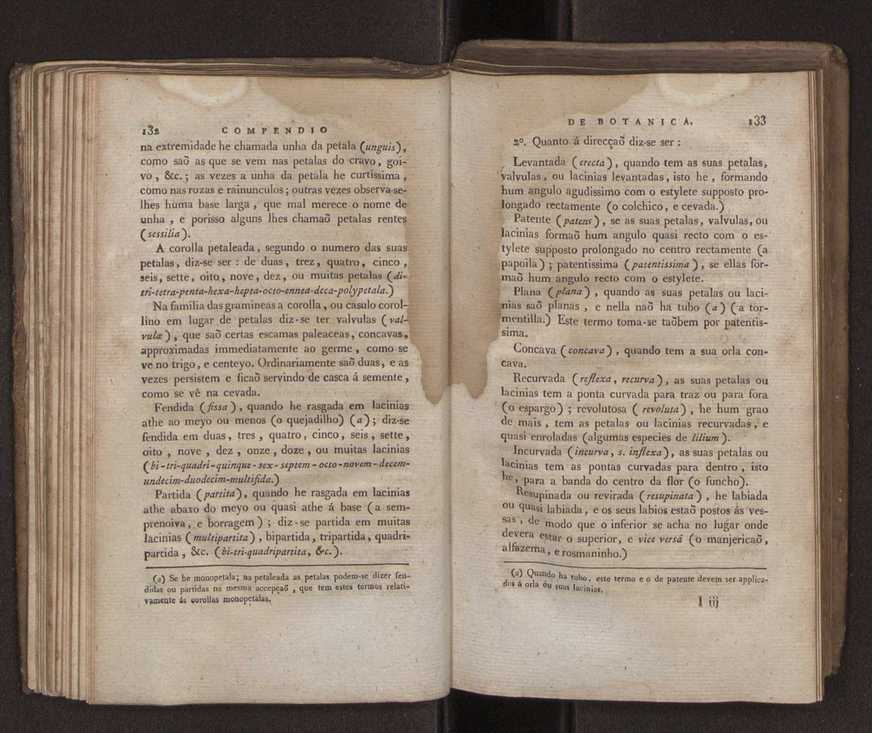 Compendio de botanica ou nooens elementares desta sciencia, segundo os melhores escritores modernos, expostas na lingua portugueza por Felix Avellar Brotero. Tomo Primeiro [- segundo] 106