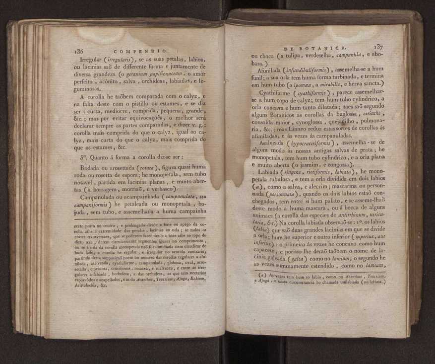 Compendio de botanica ou nooens elementares desta sciencia, segundo os melhores escritores modernos, expostas na lingua portugueza por Felix Avellar Brotero. Tomo Primeiro [- segundo] 108