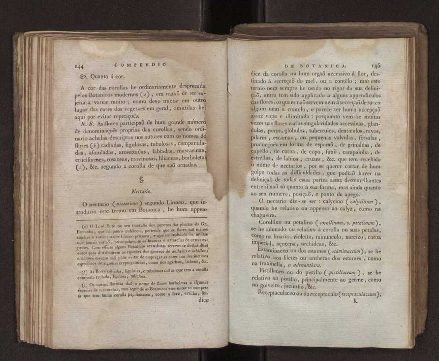 Compendio de botanica ou nooens elementares desta sciencia, segundo os melhores escritores modernos, expostas na lingua portugueza por Felix Avellar Brotero. Tomo Primeiro [- segundo] 112