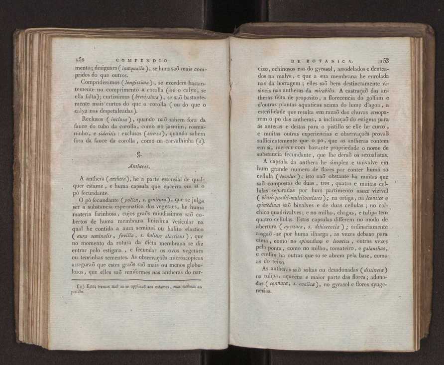 Compendio de botanica ou nooens elementares desta sciencia, segundo os melhores escritores modernos, expostas na lingua portugueza por Felix Avellar Brotero. Tomo Primeiro [- segundo] 116