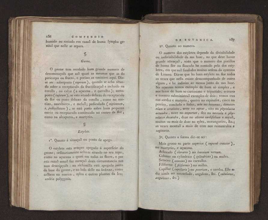 Compendio de botanica ou nooens elementares desta sciencia, segundo os melhores escritores modernos, expostas na lingua portugueza por Felix Avellar Brotero. Tomo Primeiro [- segundo] 118