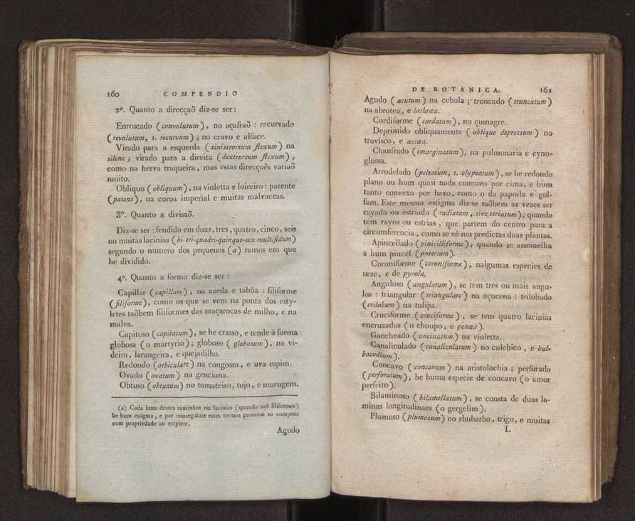 Compendio de botanica ou nooens elementares desta sciencia, segundo os melhores escritores modernos, expostas na lingua portugueza por Felix Avellar Brotero. Tomo Primeiro [- segundo] 120