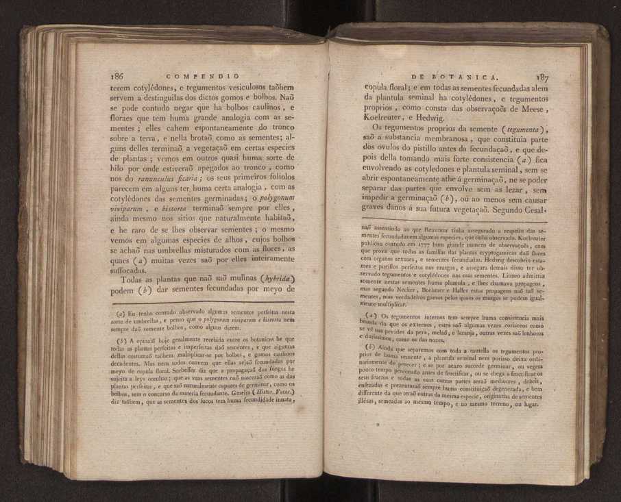 Compendio de botanica ou nooens elementares desta sciencia, segundo os melhores escritores modernos, expostas na lingua portugueza por Felix Avellar Brotero. Tomo Primeiro [- segundo] 133