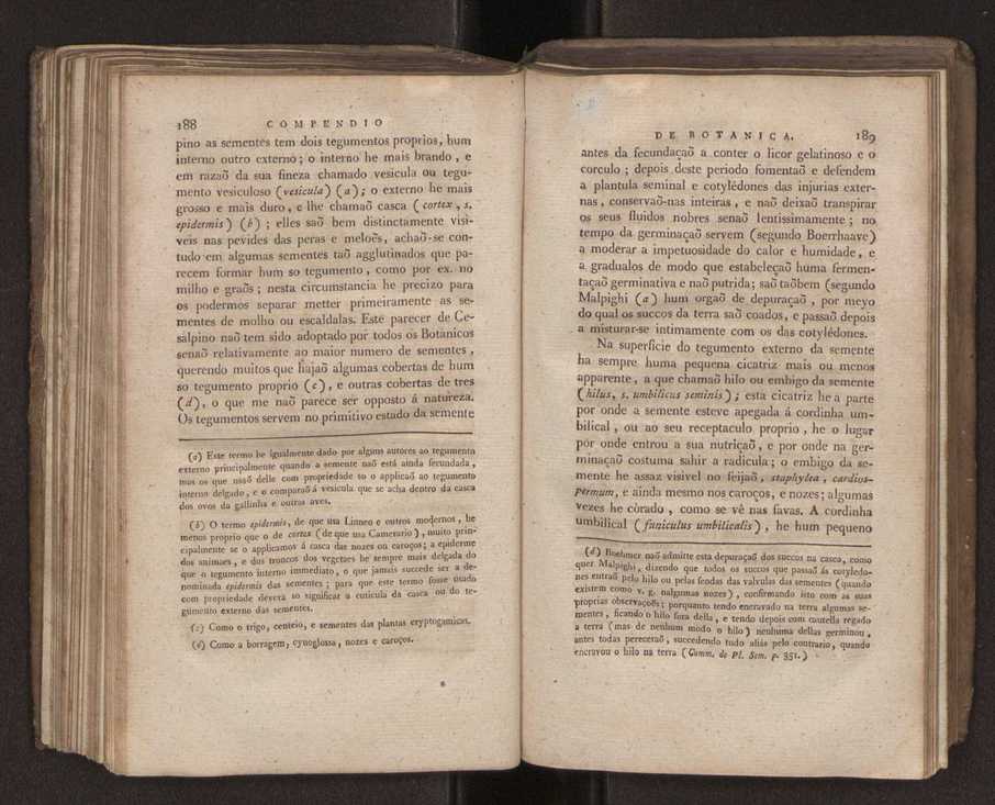Compendio de botanica ou nooens elementares desta sciencia, segundo os melhores escritores modernos, expostas na lingua portugueza por Felix Avellar Brotero. Tomo Primeiro [- segundo] 134