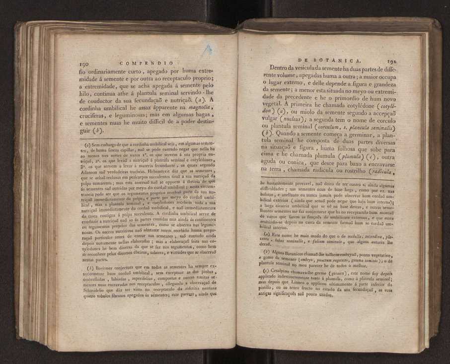 Compendio de botanica ou nooens elementares desta sciencia, segundo os melhores escritores modernos, expostas na lingua portugueza por Felix Avellar Brotero. Tomo Primeiro [- segundo] 135