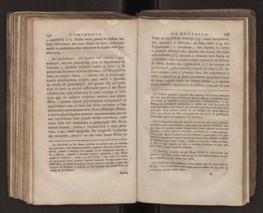 Compendio de botanica ou nooens elementares desta sciencia, segundo os melhores escritores modernos, expostas na lingua portugueza por Felix Avellar Brotero. Tomo Primeiro [- segundo] 136