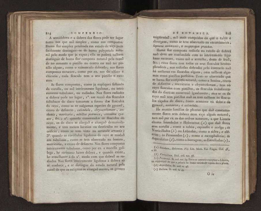 Compendio de botanica ou nooens elementares desta sciencia, segundo os melhores escritores modernos, expostas na lingua portugueza por Felix Avellar Brotero. Tomo Primeiro [- segundo] 147