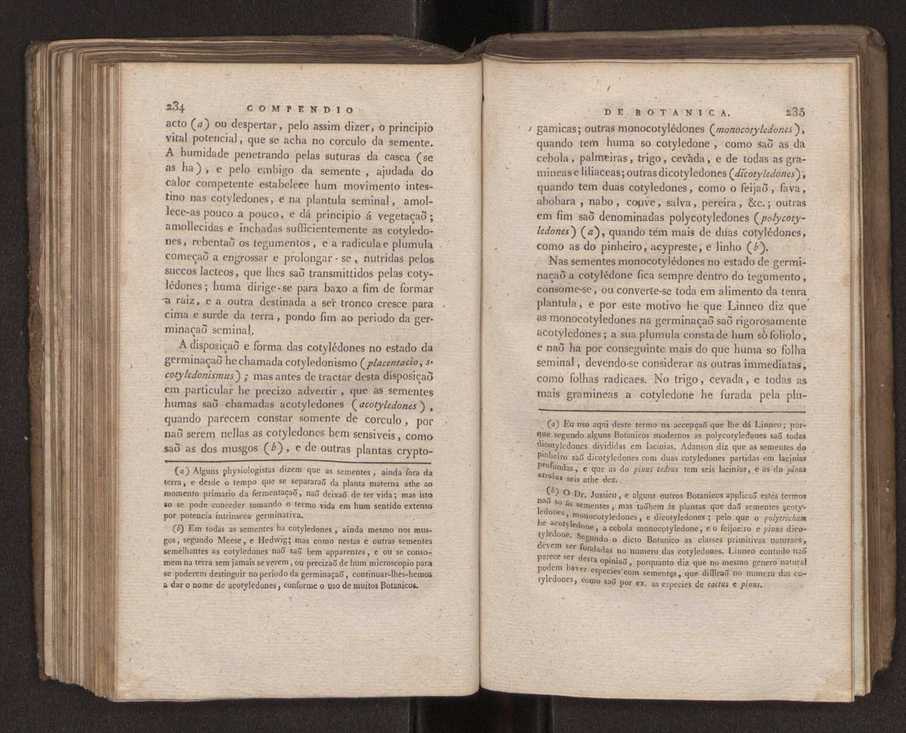 Compendio de botanica ou nooens elementares desta sciencia, segundo os melhores escritores modernos, expostas na lingua portugueza por Felix Avellar Brotero. Tomo Primeiro [- segundo] 157