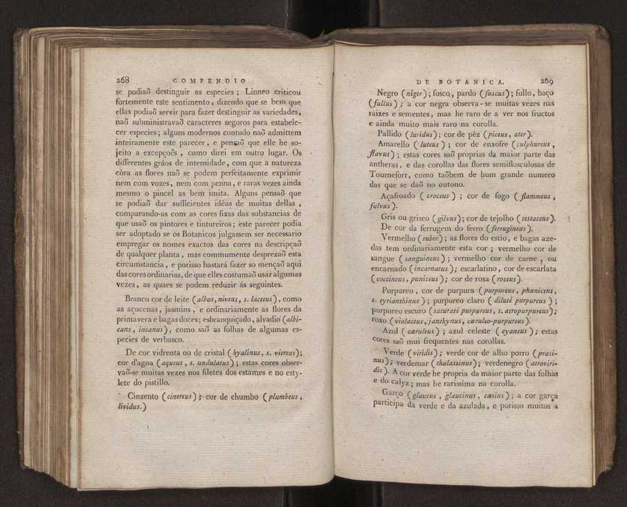 Compendio de botanica ou nooens elementares desta sciencia, segundo os melhores escritores modernos, expostas na lingua portugueza por Felix Avellar Brotero. Tomo Primeiro [- segundo] 174