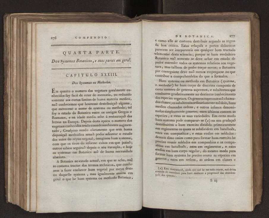 Compendio de botanica ou nooens elementares desta sciencia, segundo os melhores escritores modernos, expostas na lingua portugueza por Felix Avellar Brotero. Tomo Primeiro [- segundo] 178