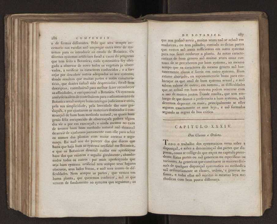 Compendio de botanica ou nooens elementares desta sciencia, segundo os melhores escritores modernos, expostas na lingua portugueza por Felix Avellar Brotero. Tomo Primeiro [- segundo] 183