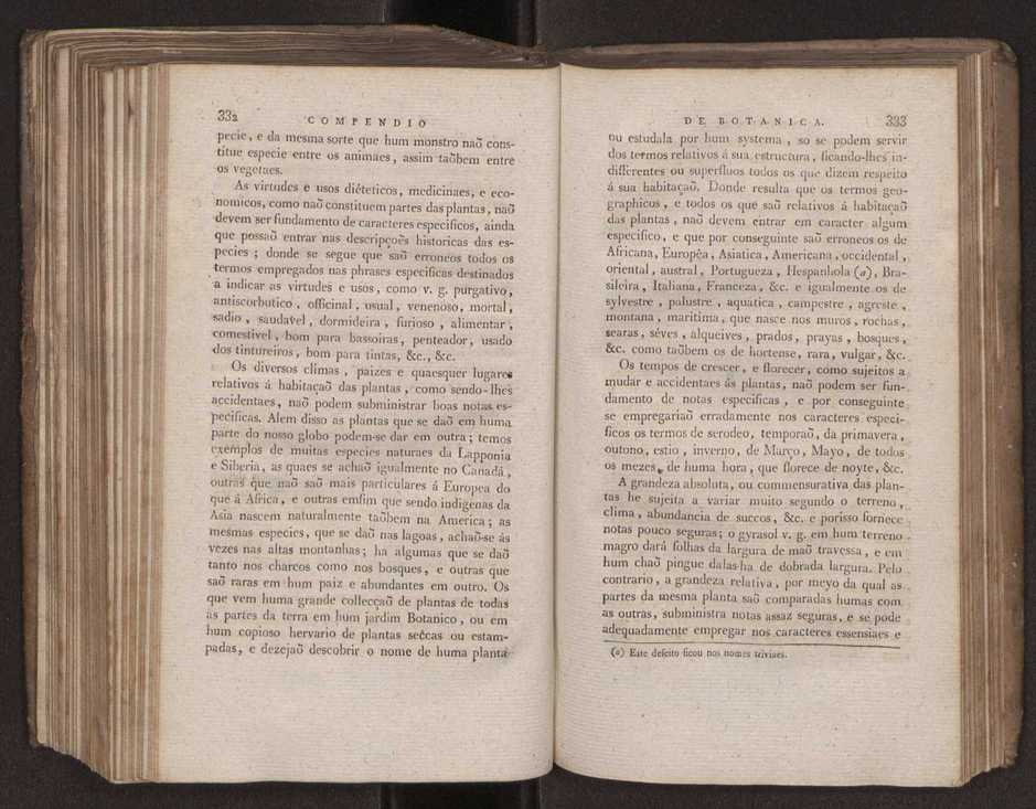 Compendio de botanica ou nooens elementares desta sciencia, segundo os melhores escritores modernos, expostas na lingua portugueza por Felix Avellar Brotero. Tomo Primeiro [- segundo] 206