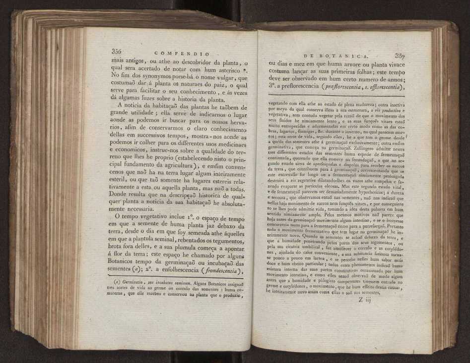 Compendio de botanica ou nooens elementares desta sciencia, segundo os melhores escritores modernos, expostas na lingua portugueza por Felix Avellar Brotero. Tomo Primeiro [- segundo] 218