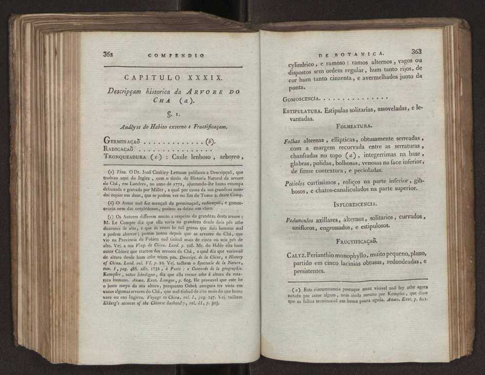 Compendio de botanica ou nooens elementares desta sciencia, segundo os melhores escritores modernos, expostas na lingua portugueza por Felix Avellar Brotero. Tomo Primeiro [- segundo] 221