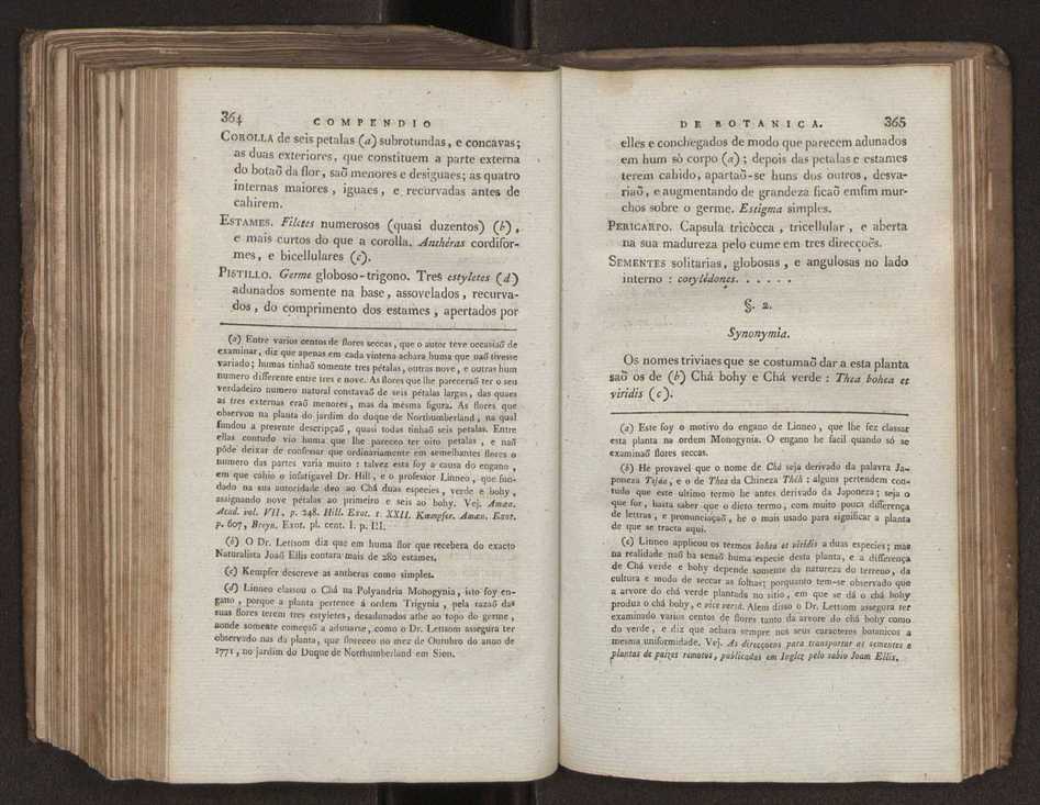 Compendio de botanica ou nooens elementares desta sciencia, segundo os melhores escritores modernos, expostas na lingua portugueza por Felix Avellar Brotero. Tomo Primeiro [- segundo] 222