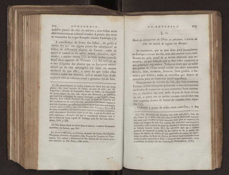 Compendio de botanica ou nooens elementares desta sciencia, segundo os melhores escritores modernos, expostas na lingua portugueza por Felix Avellar Brotero. Tomo Primeiro [- segundo] 237