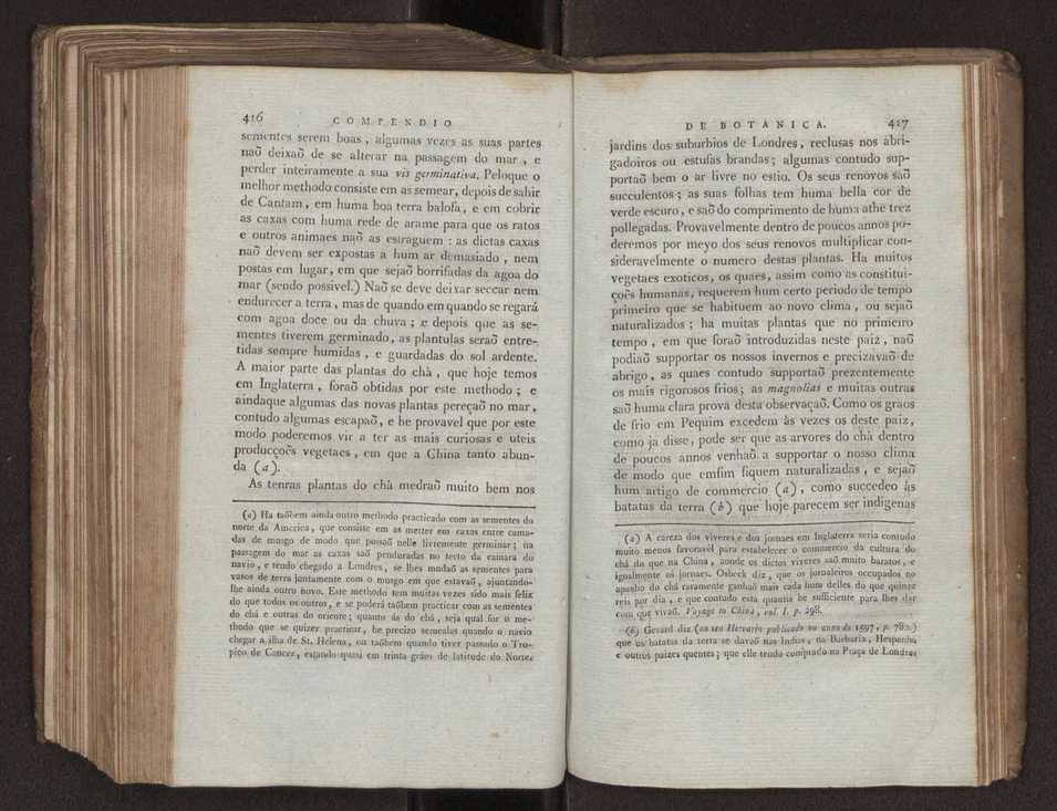 Compendio de botanica ou nooens elementares desta sciencia, segundo os melhores escritores modernos, expostas na lingua portugueza por Felix Avellar Brotero. Tomo Primeiro [- segundo] 238