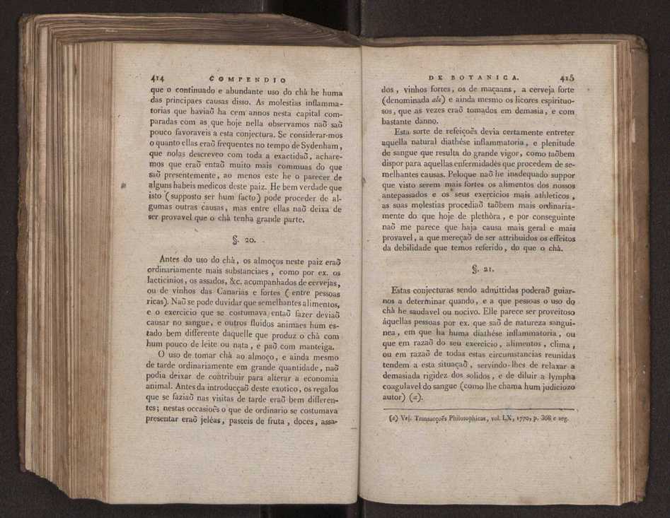 Compendio de botanica ou nooens elementares desta sciencia, segundo os melhores escritores modernos, expostas na lingua portugueza por Felix Avellar Brotero. Tomo Primeiro [- segundo] 247