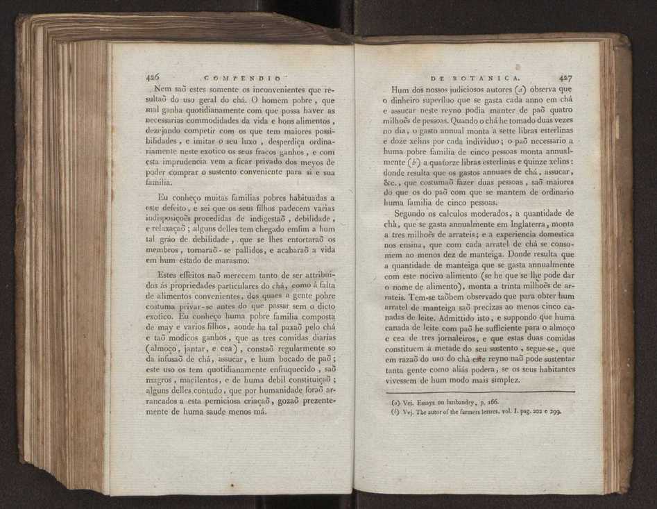 Compendio de botanica ou nooens elementares desta sciencia, segundo os melhores escritores modernos, expostas na lingua portugueza por Felix Avellar Brotero. Tomo Primeiro [- segundo] 253