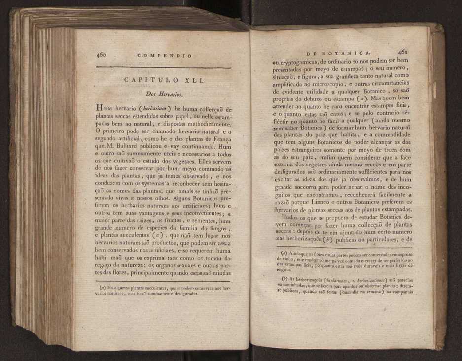 Compendio de botanica ou nooens elementares desta sciencia, segundo os melhores escritores modernos, expostas na lingua portugueza por Felix Avellar Brotero. Tomo Primeiro [- segundo] 270