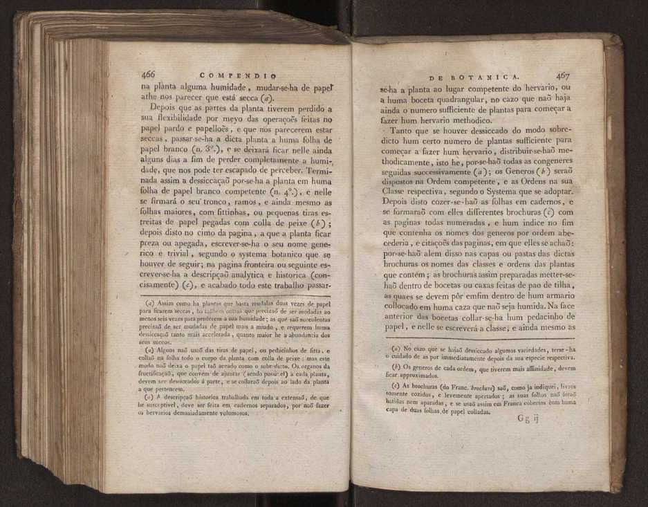 Compendio de botanica ou nooens elementares desta sciencia, segundo os melhores escritores modernos, expostas na lingua portugueza por Felix Avellar Brotero. Tomo Primeiro [- segundo] 273