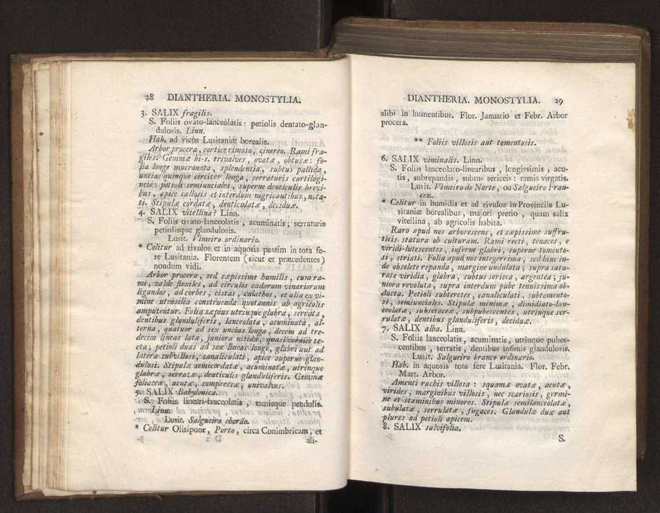 Felicis Avellar Broteri ... Flora Lusitanica, seu plantarum, quae in Lusitania vel sponte crescunt, vel frequentius colunter, ex florum praesertim sexubus systematice distributarum, synopsis. Vol. 1 25