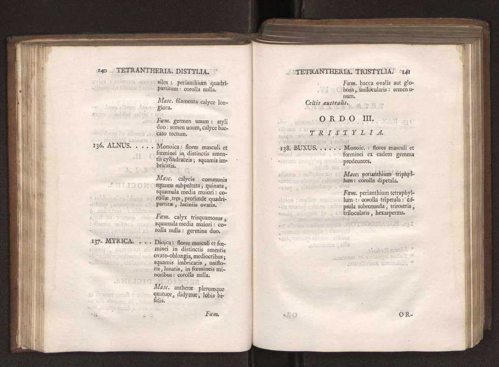 Felicis Avellar Broteri ... Flora Lusitanica, seu plantarum, quae in Lusitania vel sponte crescunt, vel frequentius colunter, ex florum praesertim sexubus systematice distributarum, synopsis. Vol. 1 81