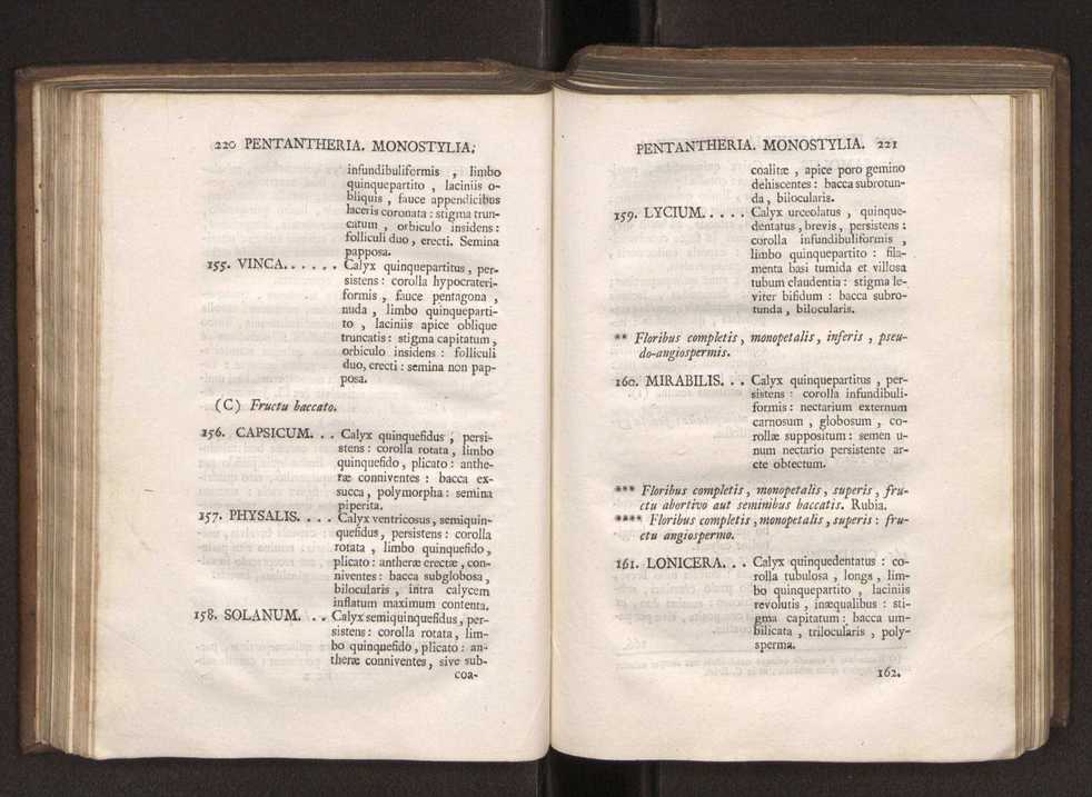 Felicis Avellar Broteri ... Flora Lusitanica, seu plantarum, quae in Lusitania vel sponte crescunt, vel frequentius colunter, ex florum praesertim sexubus systematice distributarum, synopsis. Vol. 1 121