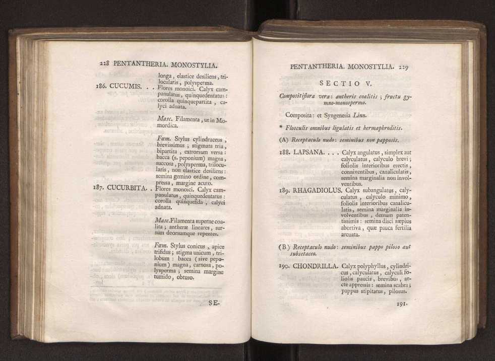 Felicis Avellar Broteri ... Flora Lusitanica, seu plantarum, quae in Lusitania vel sponte crescunt, vel frequentius colunter, ex florum praesertim sexubus systematice distributarum, synopsis. Vol. 1 125