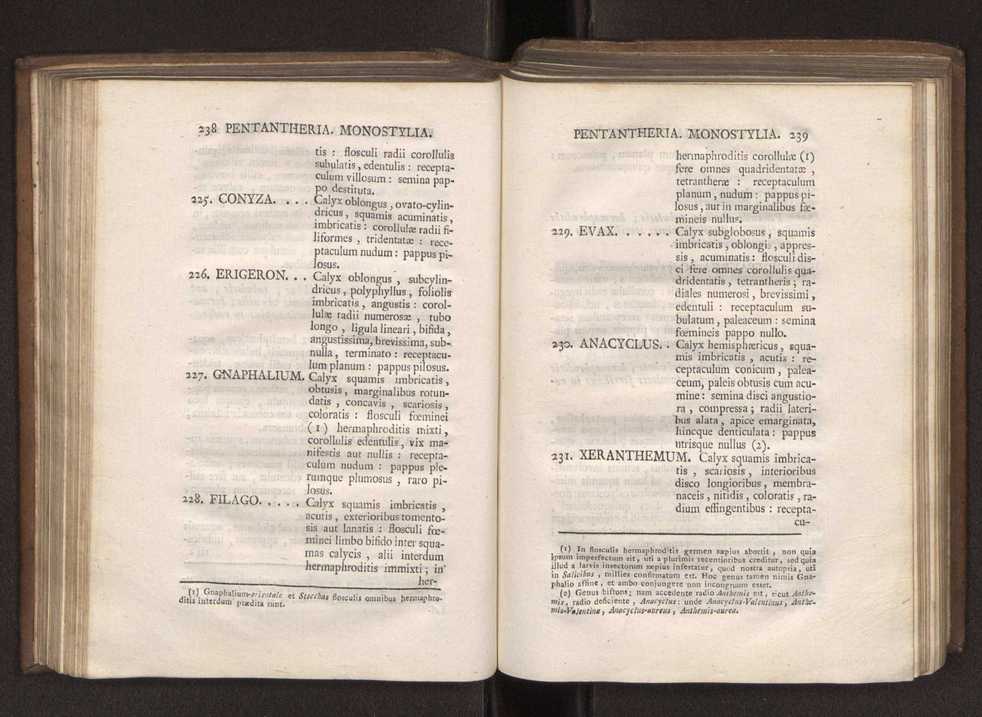 Felicis Avellar Broteri ... Flora Lusitanica, seu plantarum, quae in Lusitania vel sponte crescunt, vel frequentius colunter, ex florum praesertim sexubus systematice distributarum, synopsis. Vol. 1 130
