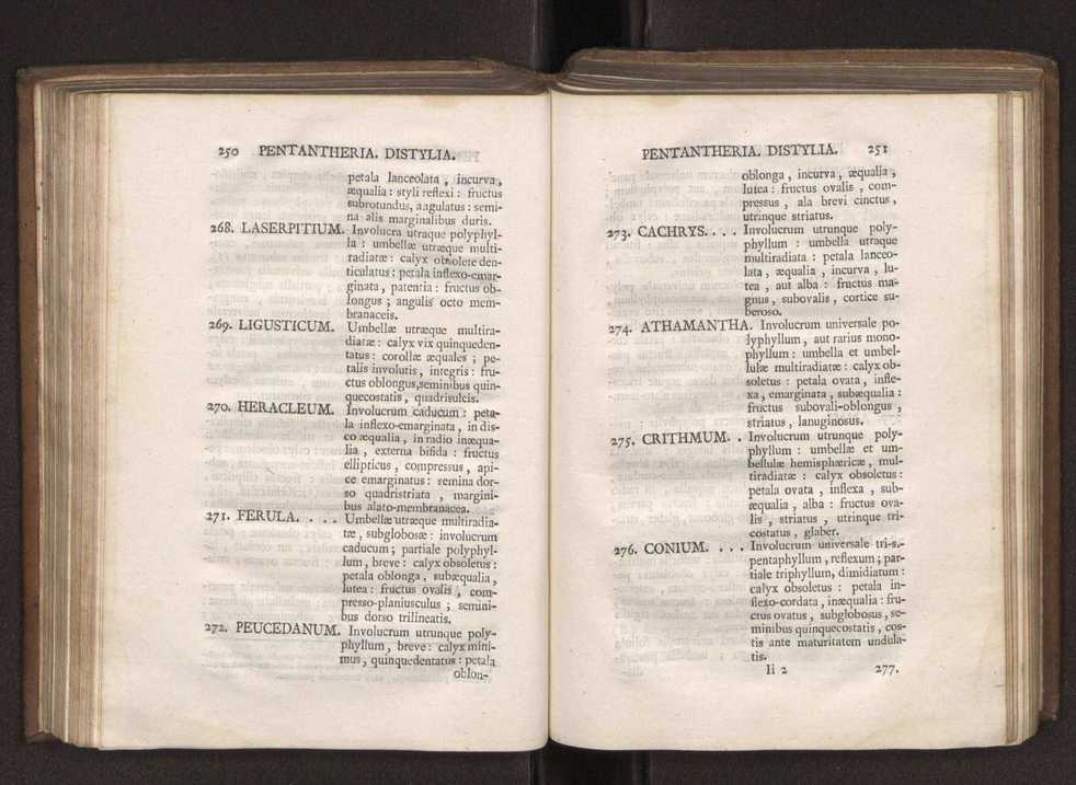 Felicis Avellar Broteri ... Flora Lusitanica, seu plantarum, quae in Lusitania vel sponte crescunt, vel frequentius colunter, ex florum praesertim sexubus systematice distributarum, synopsis. Vol. 1 136
