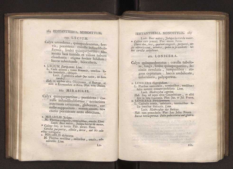 Felicis Avellar Broteri ... Flora Lusitanica, seu plantarum, quae in Lusitania vel sponte crescunt, vel frequentius colunter, ex florum praesertim sexubus systematice distributarum, synopsis. Vol. 1 153