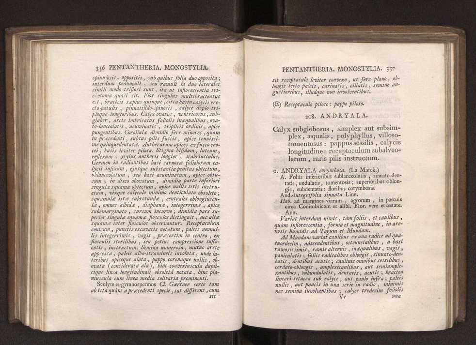 Felicis Avellar Broteri ... Flora Lusitanica, seu plantarum, quae in Lusitania vel sponte crescunt, vel frequentius colunter, ex florum praesertim sexubus systematice distributarum, synopsis. Vol. 1 179