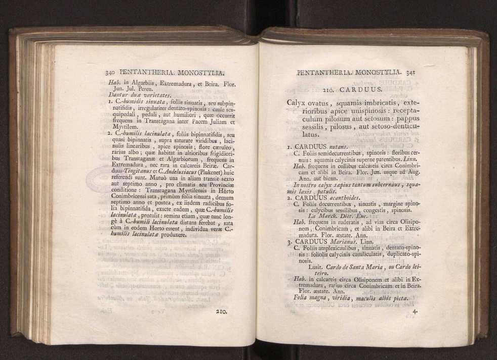 Felicis Avellar Broteri ... Flora Lusitanica, seu plantarum, quae in Lusitania vel sponte crescunt, vel frequentius colunter, ex florum praesertim sexubus systematice distributarum, synopsis. Vol. 1 181