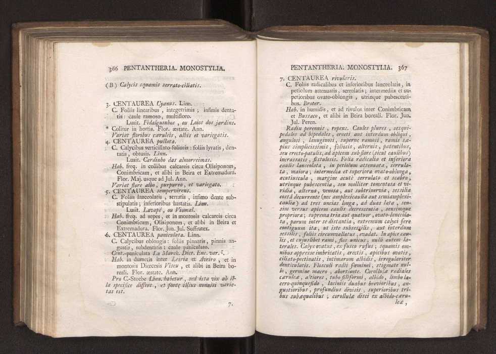Felicis Avellar Broteri ... Flora Lusitanica, seu plantarum, quae in Lusitania vel sponte crescunt, vel frequentius colunter, ex florum praesertim sexubus systematice distributarum, synopsis. Vol. 1 194