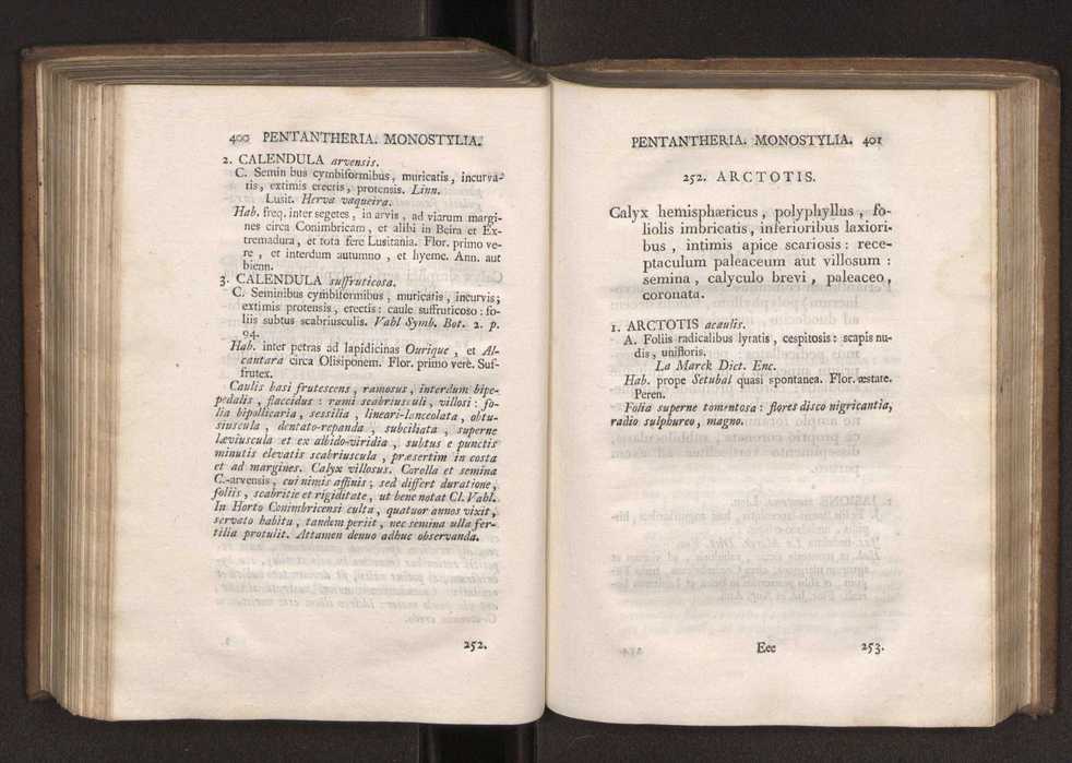 Felicis Avellar Broteri ... Flora Lusitanica, seu plantarum, quae in Lusitania vel sponte crescunt, vel frequentius colunter, ex florum praesertim sexubus systematice distributarum, synopsis. Vol. 1 211